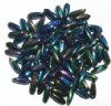 3x11mm Misc Glass Dagger Beads